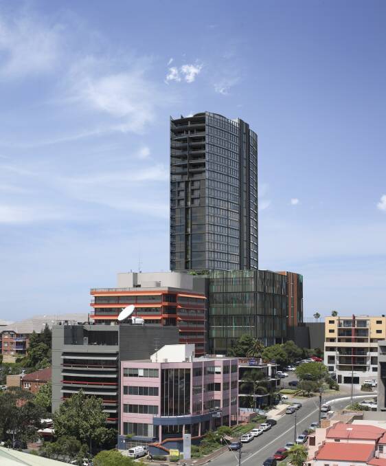 Artist impression of the proposed Regency Tower in Wollongong.