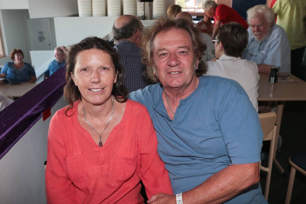 Margarette Hill and Stephen Corelli at Bulli Showground.