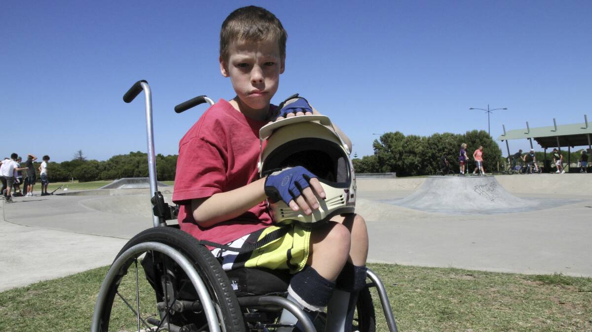 BLOG: Wheelchair no barrier for Harvey