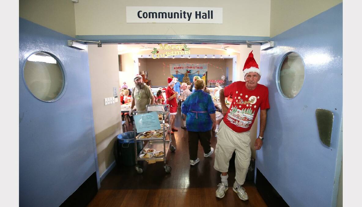The Warrawong Community Centre puts on an Christmas lunch for about 200 people in need. PICTURE: KIRK GILMOUR
