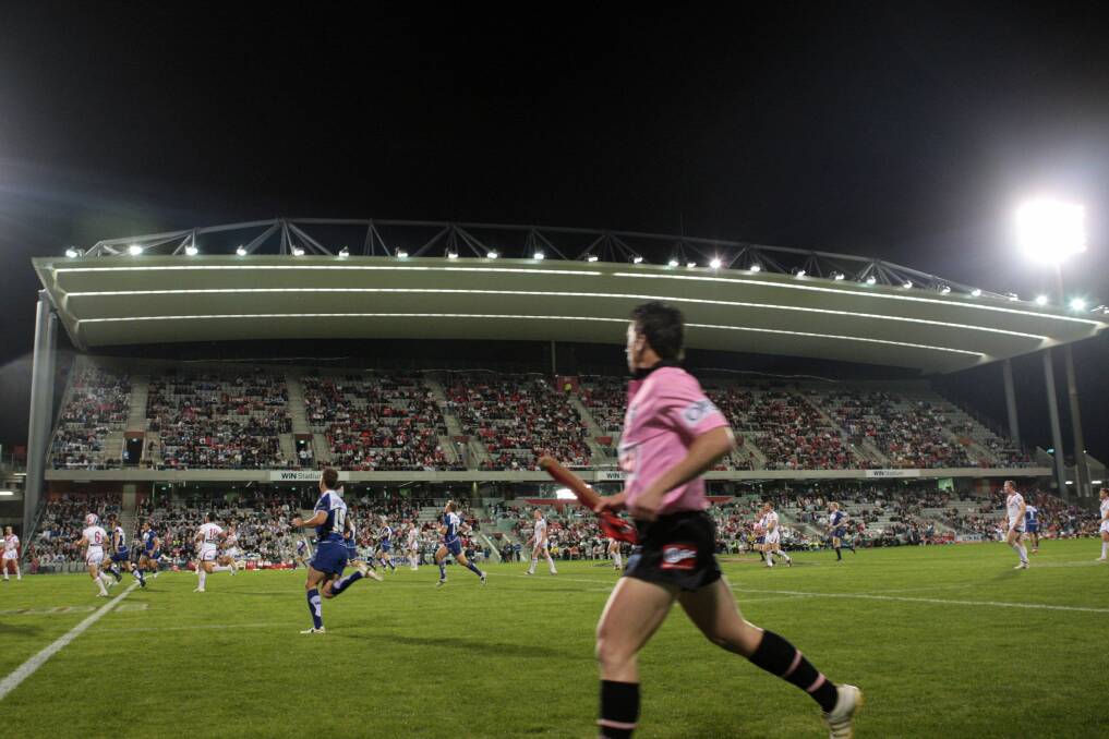 The St George Illawarra Dragons have committed to play a further five years at WIN Stadium. Picture: ADAM McLEAN