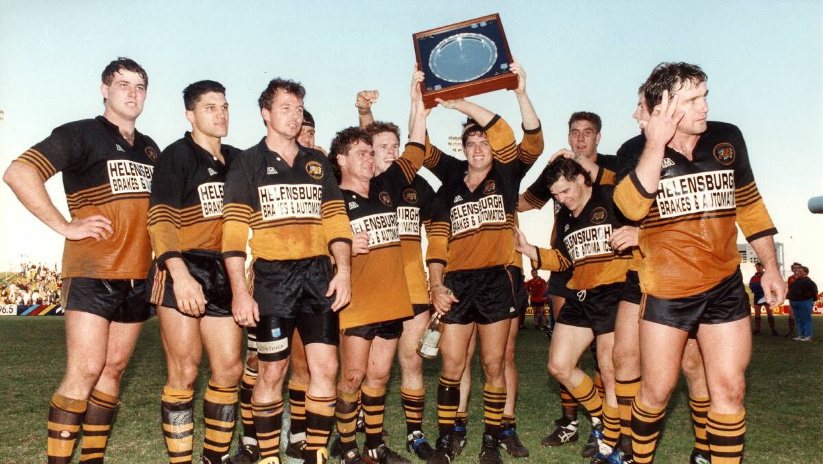 The Helensburgh Tigers' last premiership win - way back in 1993.