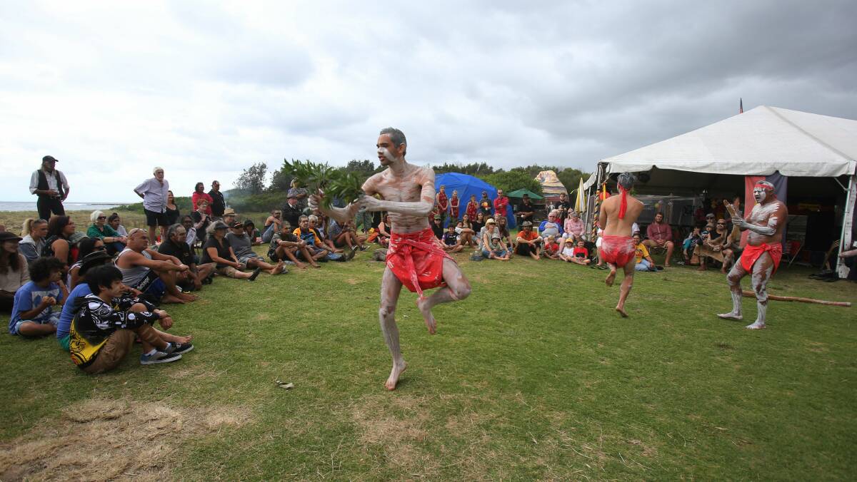 The Sandon Point Aboriginal Tent Embassy celebrates its 13th anniversary. Picture: ROBERT PEET