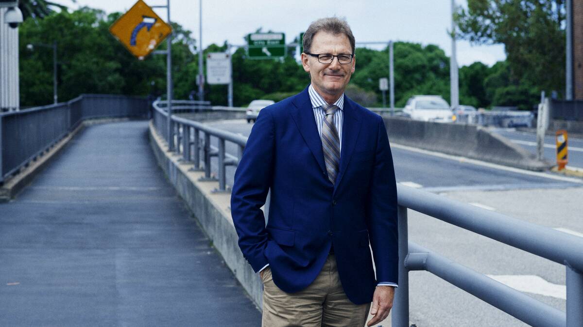 Garry Bowditch, chief executive of the  SMART Infrastructure Facility, was part of the team. Picture: CHRISTOPHER PEARCE