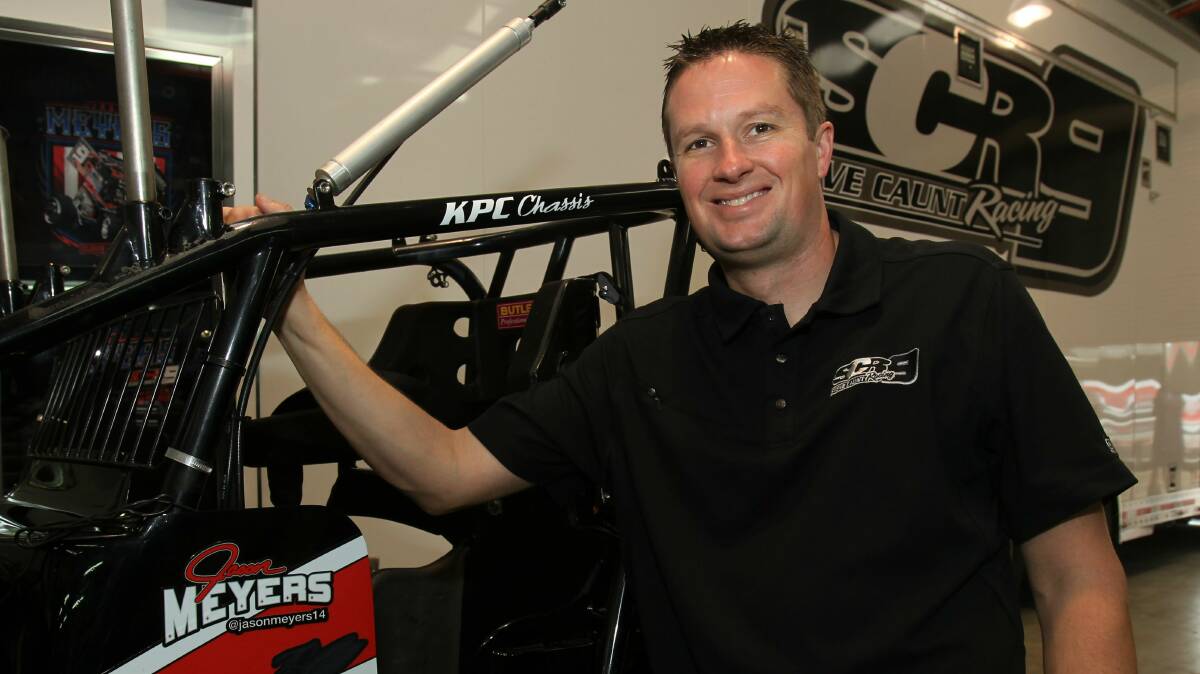 Jason Meyers will drive for the Steve Caunt Racing team. Picture: GREG TOTMAN
