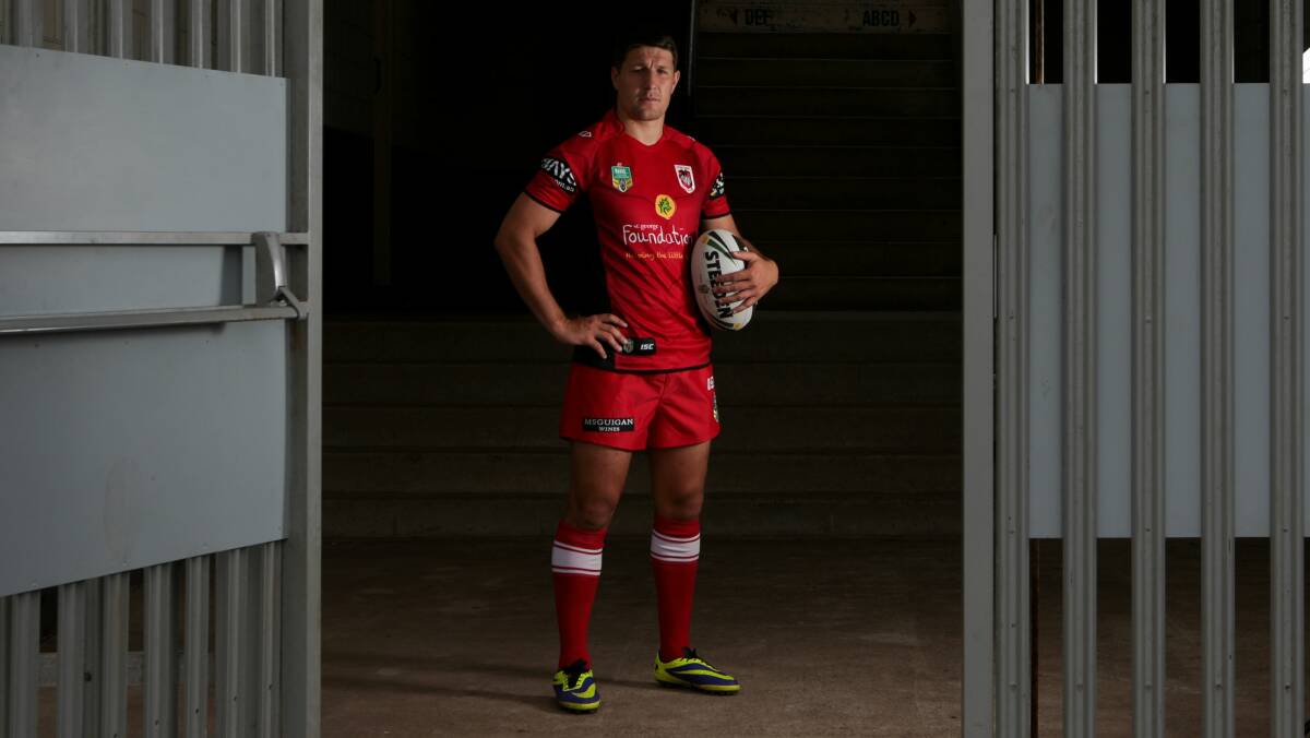Gareth Widdop is looking forward to the "real stuff" against the Rabbitohs on Saturday. Picture: ADAM McLEAN