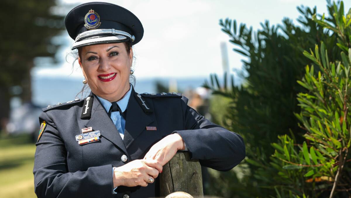 SES manager of critical incident and counselling services Gina Mammone received an Emergency Services Medal in Australia Day celebrations. Picture: ADAM McLEAN