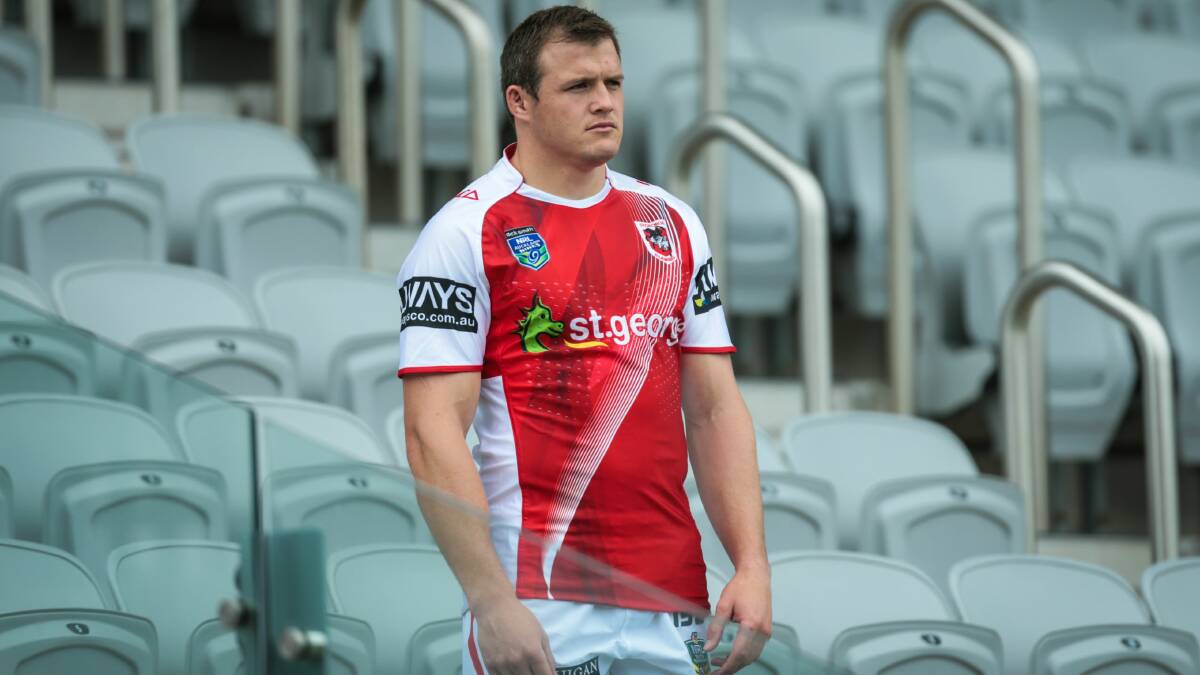 Brett Morris will captain the Dragons in the Auckland Nines. Picture: ADAM McLEAN