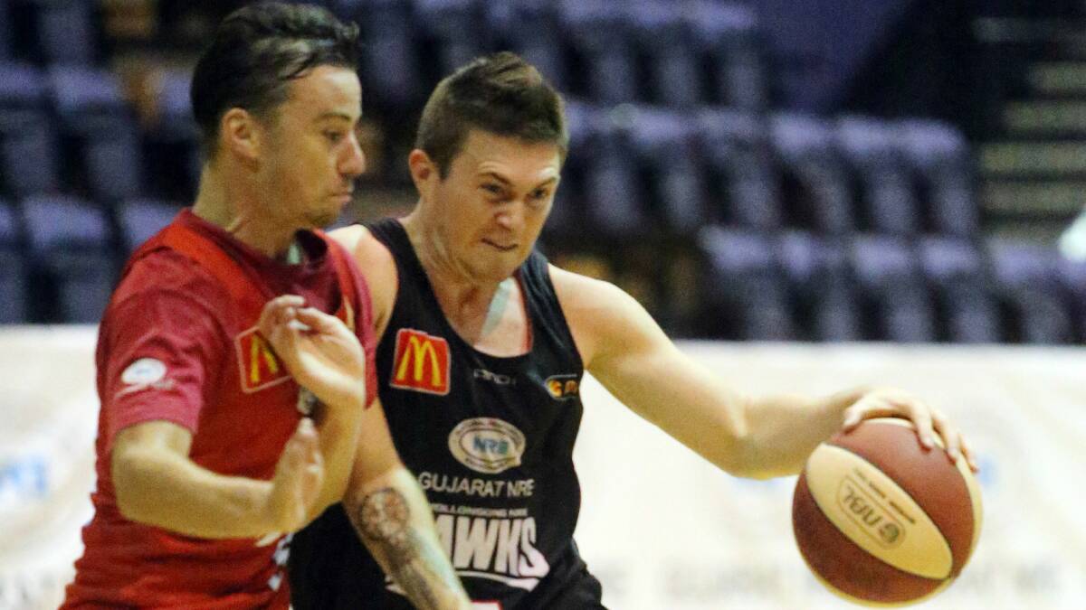 Hawks guard Rotnei Clarke is keen to break out of a five-game shooting slump on Sunday against Adelaide. Picture: ROBERT PEET