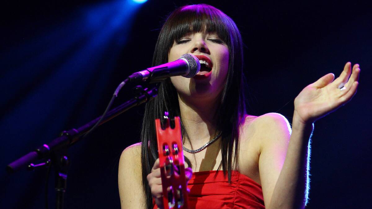 Canadian singer Carly Rae Jepsen. Picture: REUTERS