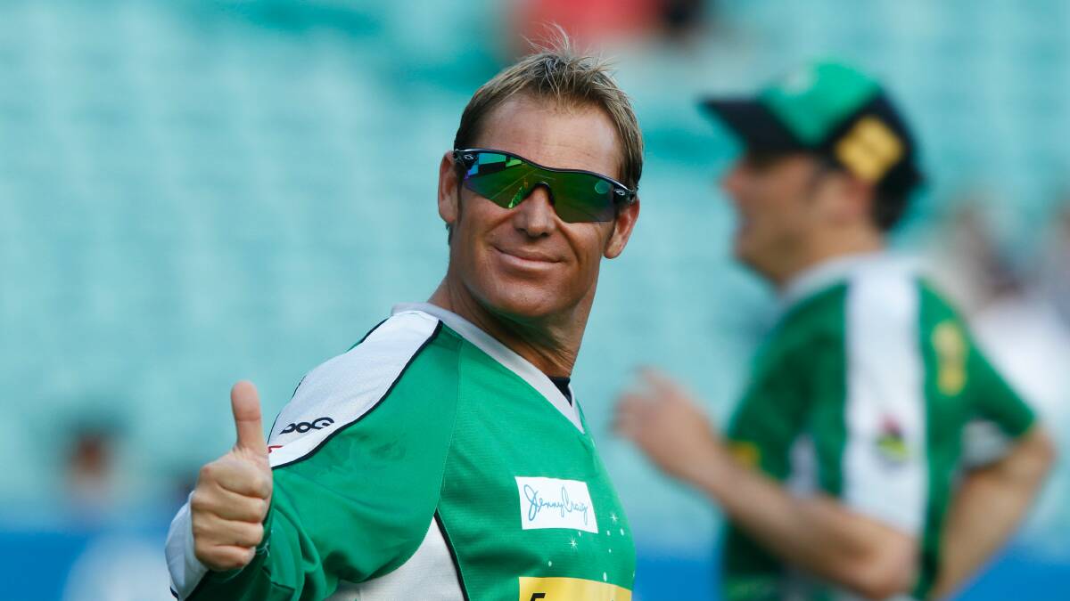 Shane Warne believes he still has what it takes to play Test cricket. Picture: QUENTIN JONES