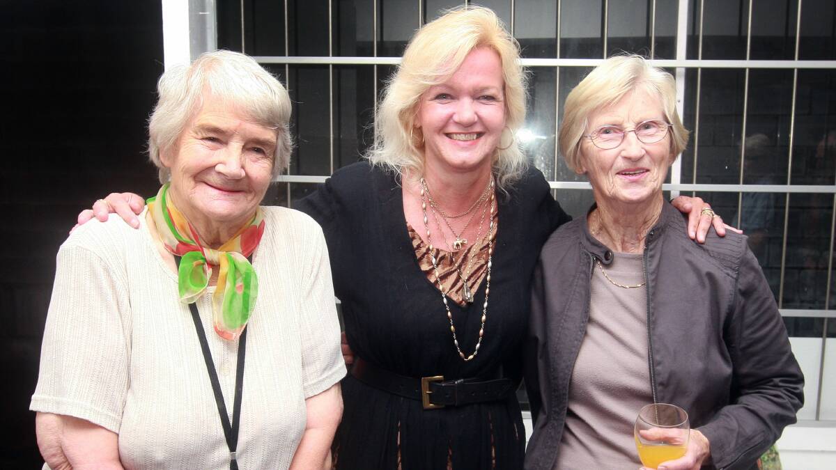 Julia Hutten, Ann Frances Crookall and Lorraine Moon.