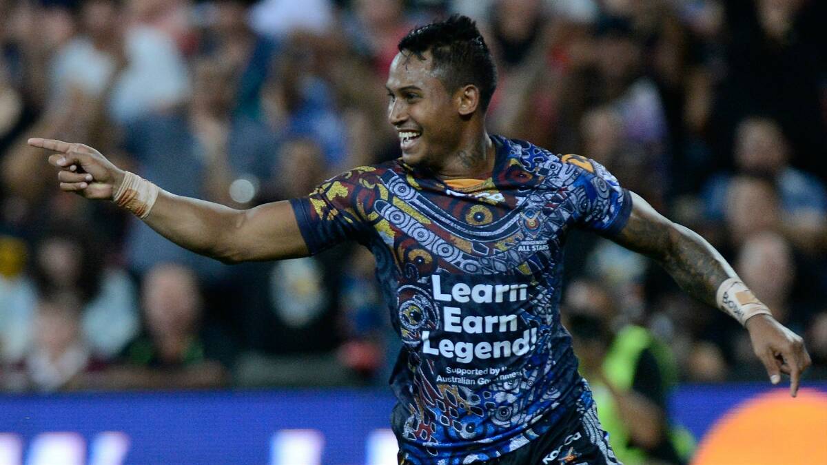 Ben Barba has been stood down from the Bulldogs. Picture: GETTY IMAGES