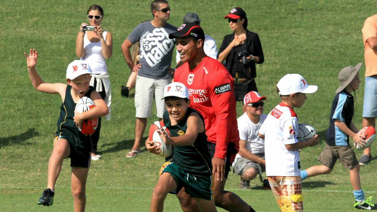 GALLERY: Dragons teach young kids the ropes
