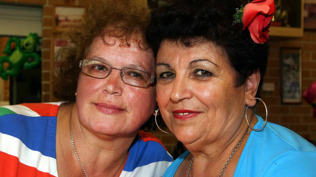 Irene Martins and Maria Gomes. Picture: SYLVIA LIBER