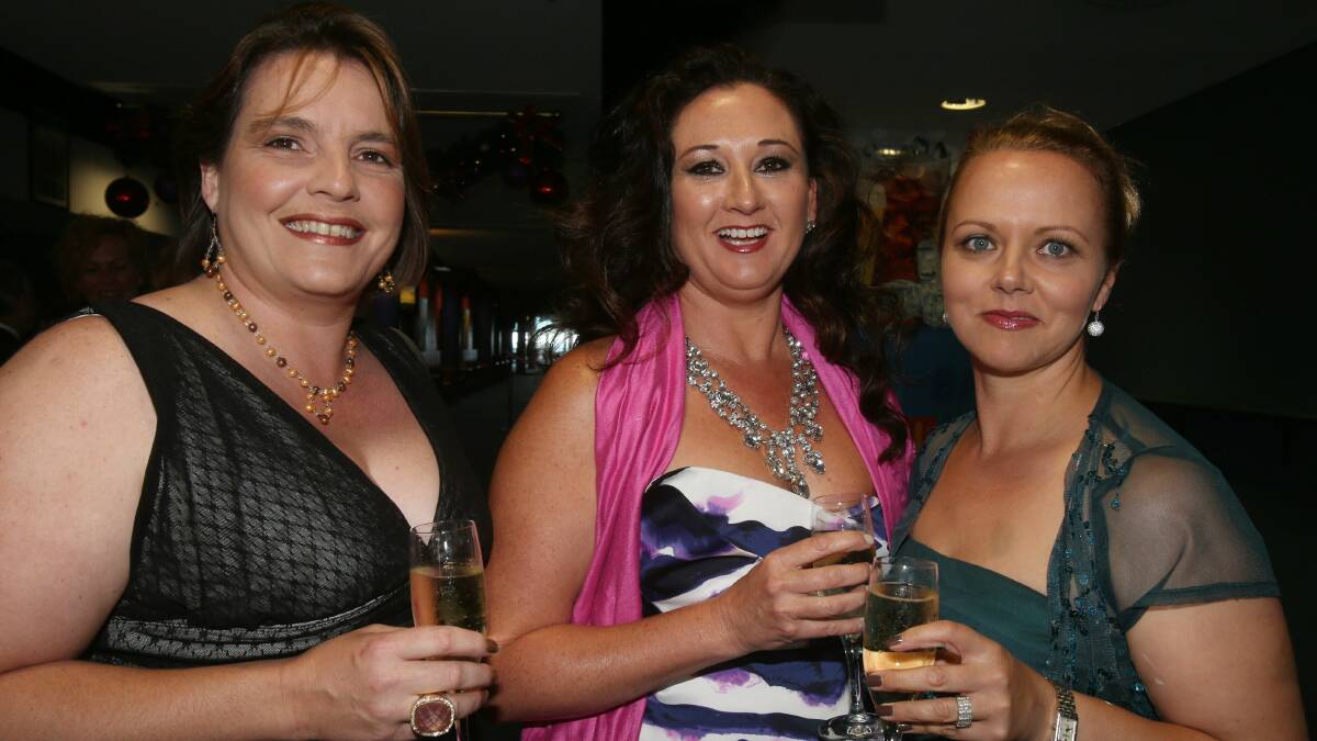 Ruth Thirtle, Cassandra Bradley and Sue Wallis. Picture: ROBERT PEET