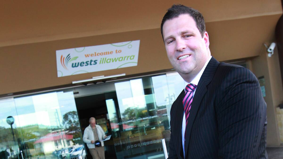 Wests Illawarra chief executive Luke Walker. Picture: ORLANDO CHIODO