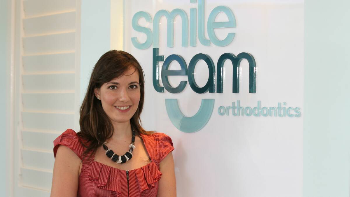 Dr Sabrina Michael believes she is the Illawarra’s first specialist woman orthodontist. Picture: GREG ELLIS