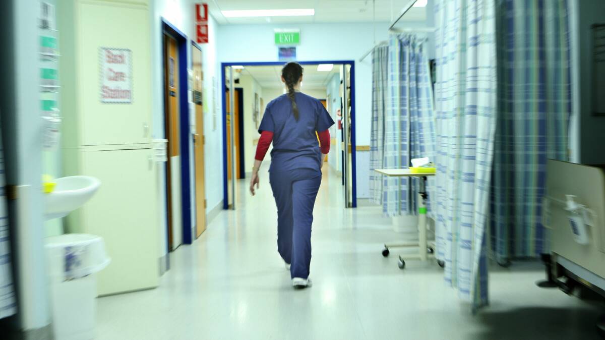 Illawarra nurses are demanding improved nurse-to-patient ratios. Picture: PETER BRAIG