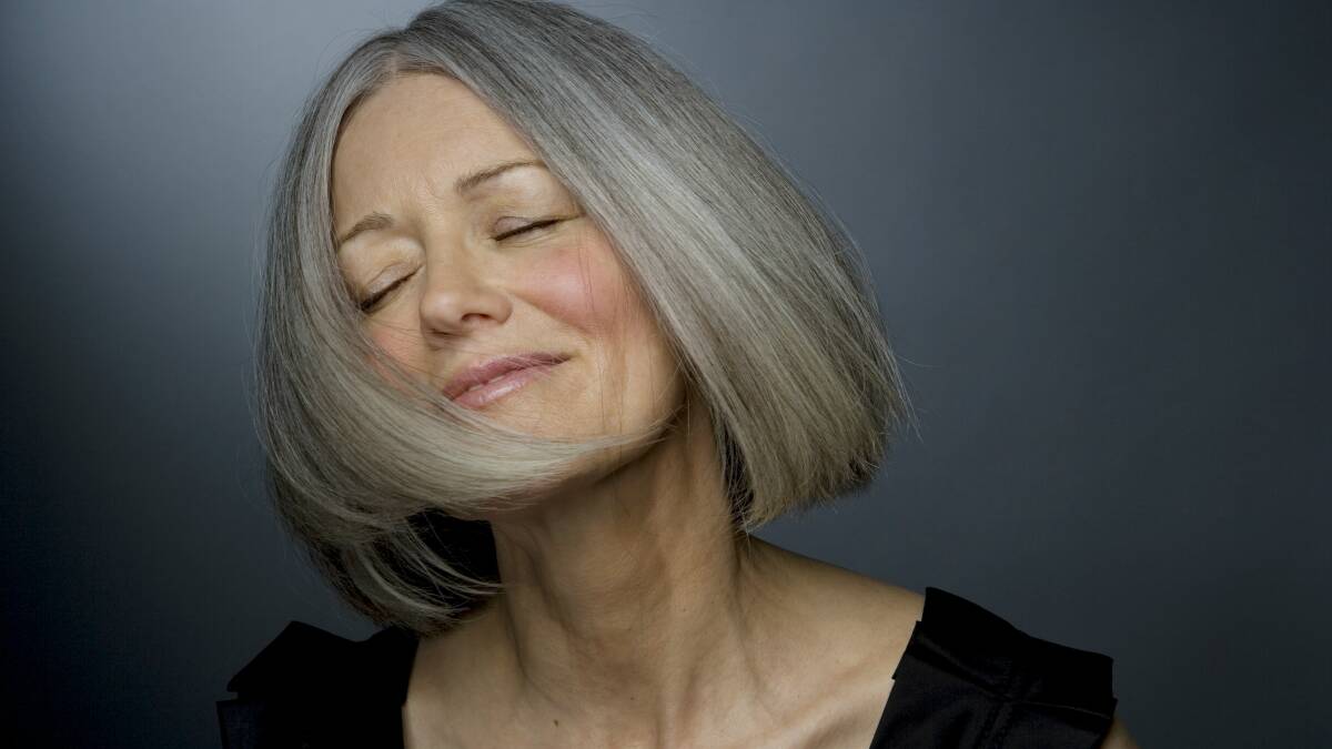 Women beginning to embrace silver hair