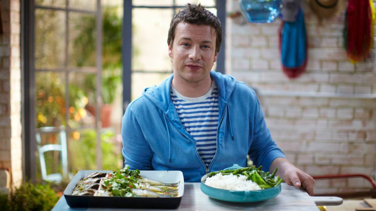 Television chef Jamie Oliver. 