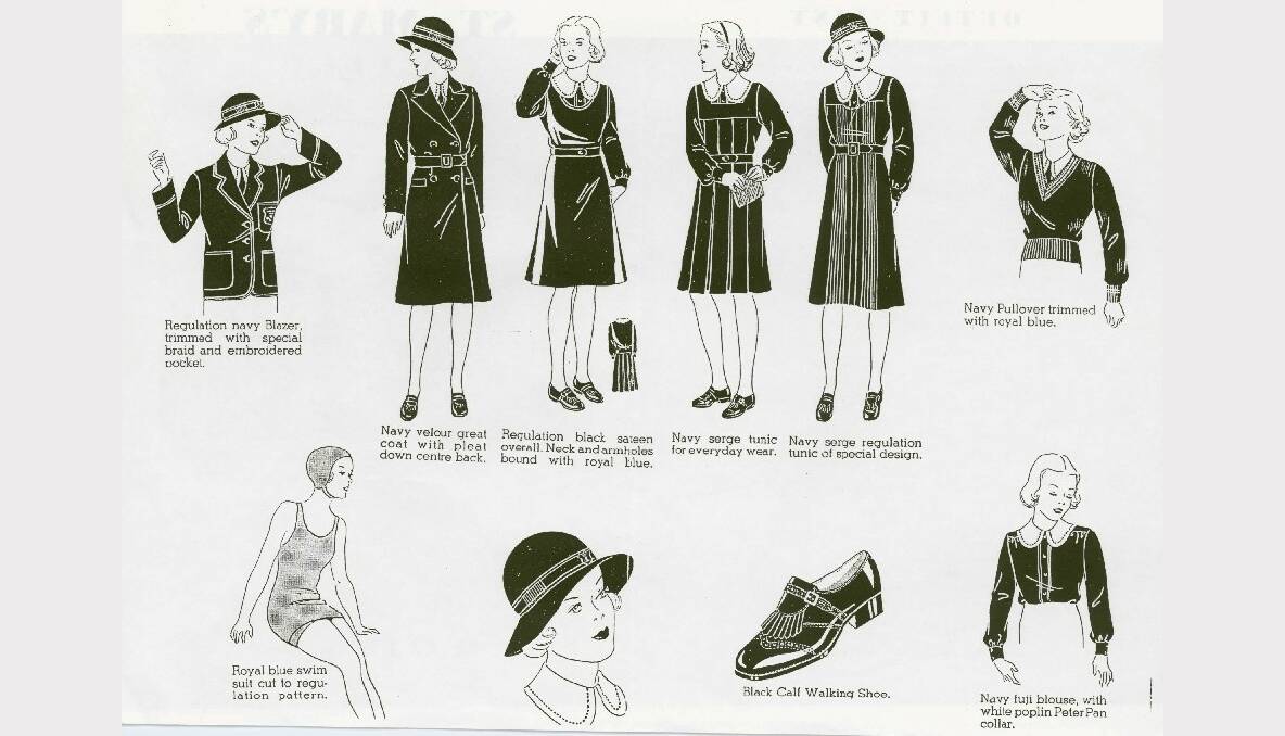 Uniform diagrams from 1930. 