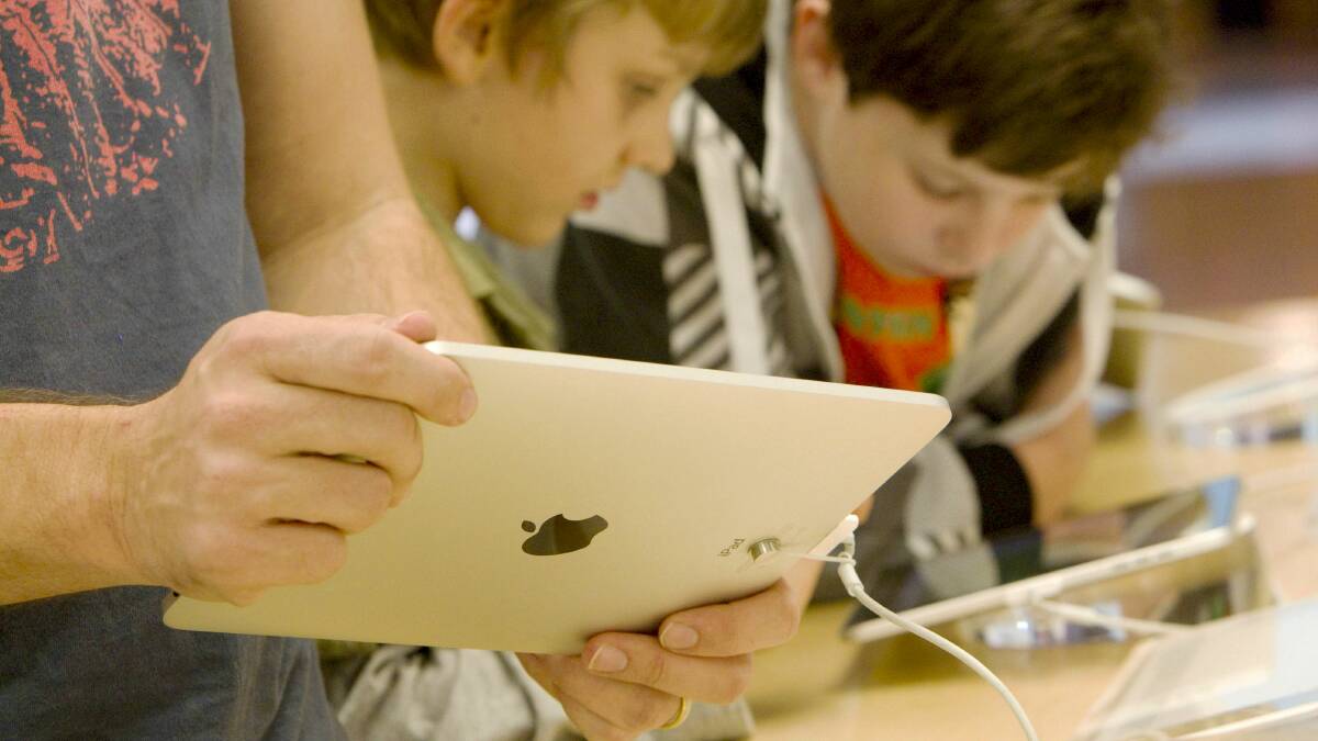 Children reliant on electronic devices could develop "internet-use disorder".