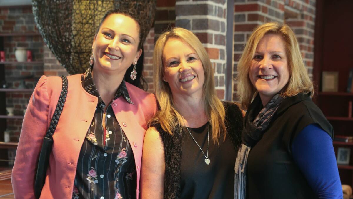 Susan Dalsanto, Sheree Eaton and Rozi Grassato were at North Wollongong Hotel.