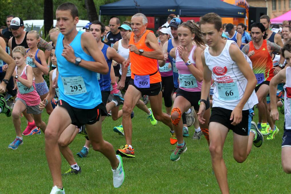 Undaunted by wet weather, there was a good turnout of participants in the two-day festival of sport. Picture: GREG TOTMAN