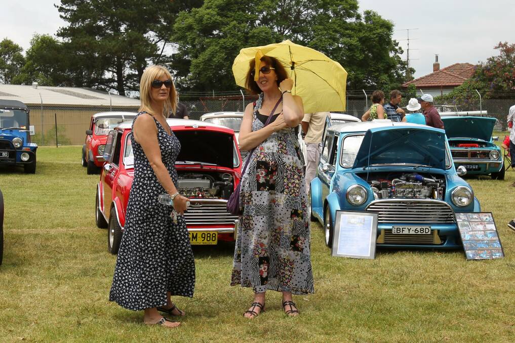 Minis in the Gong Show and Shine at Kembla Grange. Picture: GREG TOTMAN