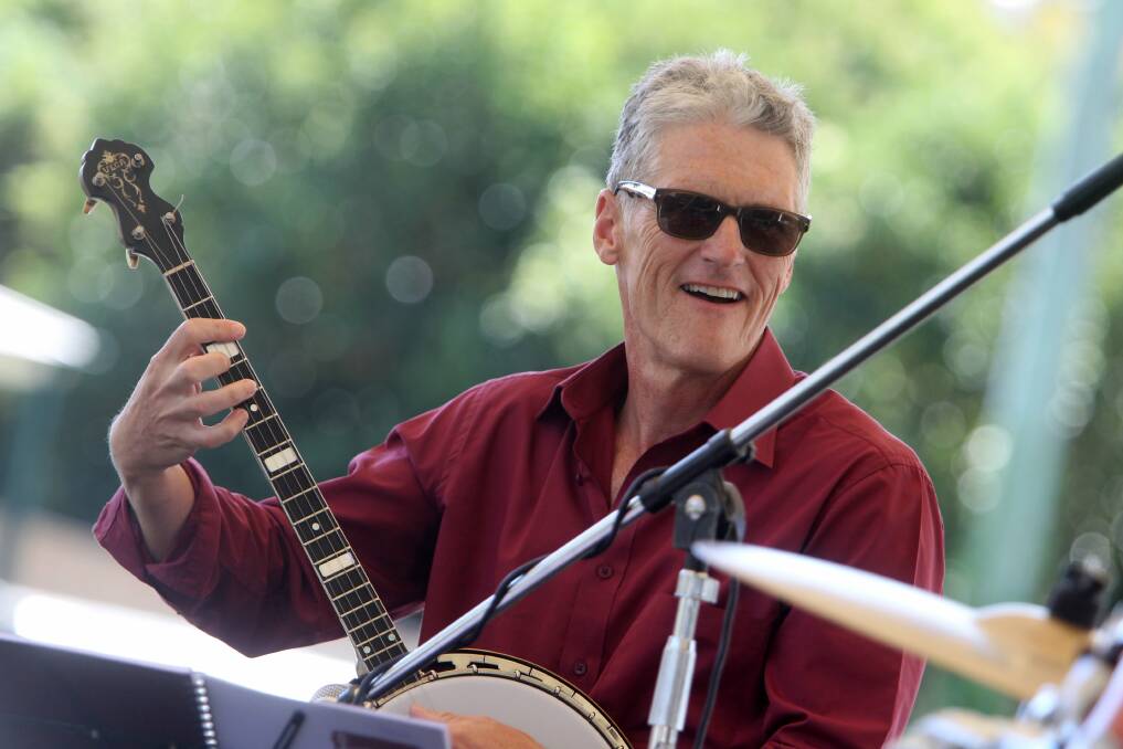 Will Purcell from Shirazz at the Kiama Jazz and Blues festival. Picture: GREG TOTMAN