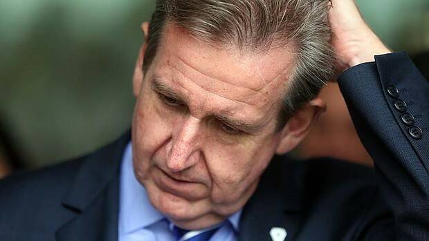 NSW Premier Barry O'Farrell. Picture: ANTHONY JOHNSON