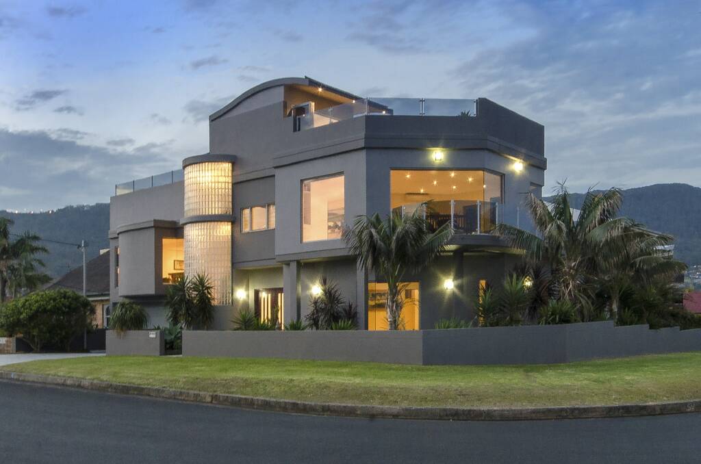 The three-level Cliff Parade property in Thirroul.