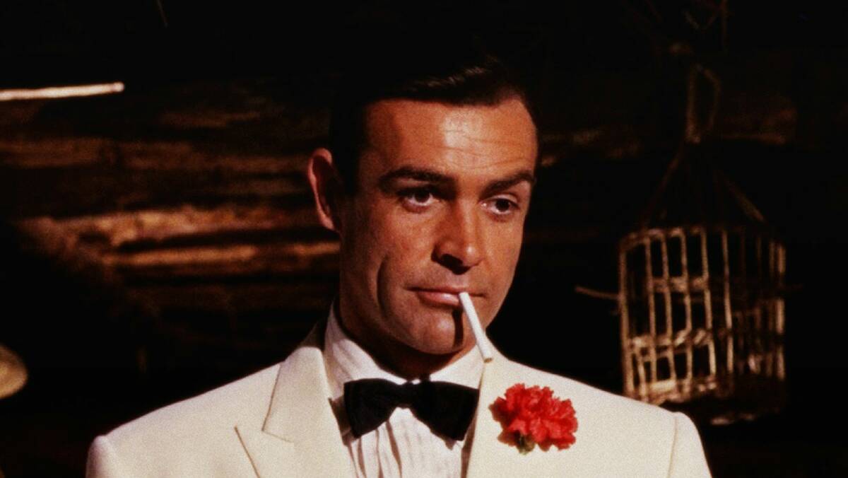 Sean Connery as Bond.