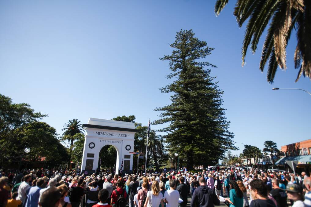GALLERY: Crowds at Kiama's Anzac Day march