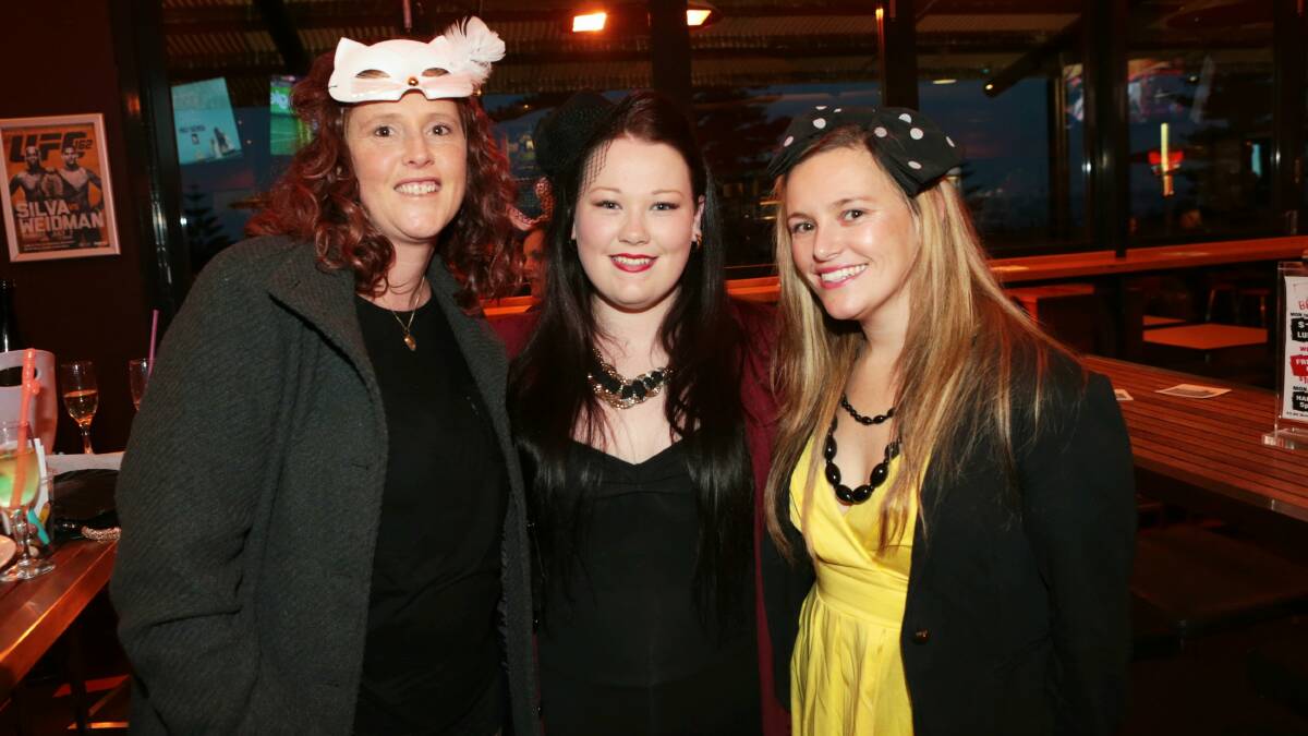 Julie Calder, Kerrie McKinnon and Kristy Malone.