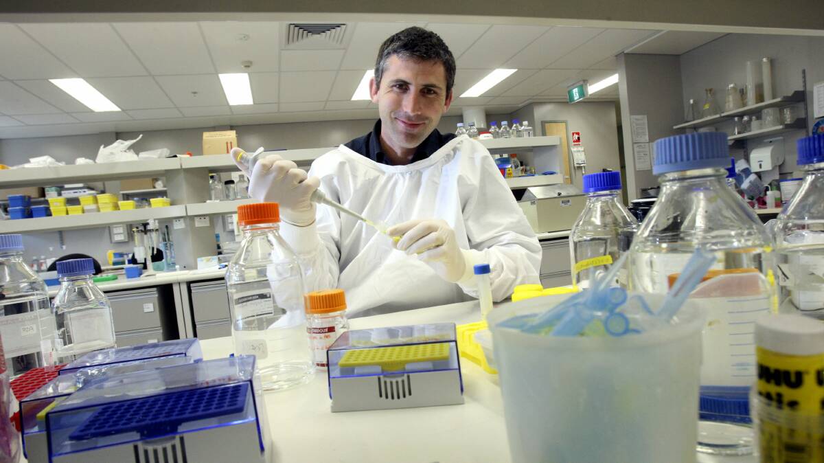 Dr Justin Yerbury leads a UOW research team that will take part in Walk to d'Feet Motor Neurone Disease.