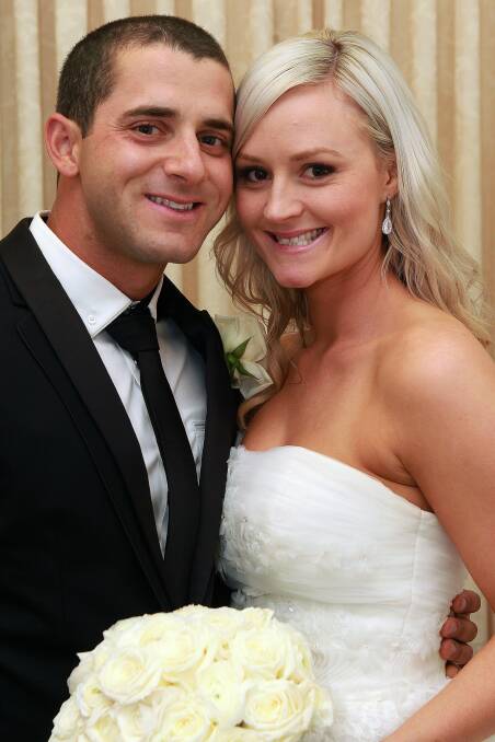 September 14: Amber Causer and Daniel Guido were married at St Columbkilles Catholic Church, Corrimal.