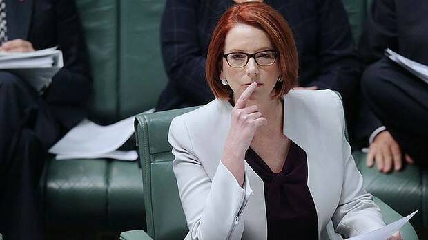 Prime Minister Julia Gillard. Photo: Alex Ellinghausen
