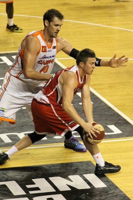 The Hawks vs Taipans at the WIN Entertainment Centre. Picture: GREG TOTMAN