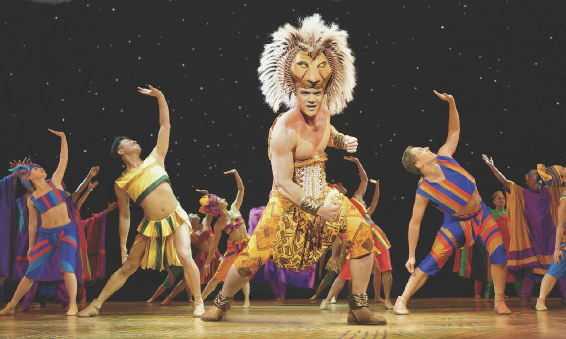 New Zealand actor Nick Afoa is impressive as an all-grown-up Simba in The Lion King.