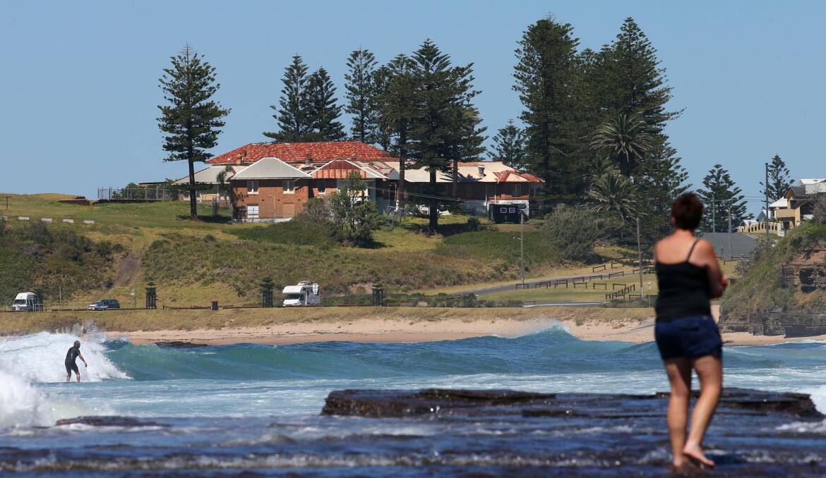 The former Headlands Hotel sits on a valuable and coveted coastal building site at Austinmer. 