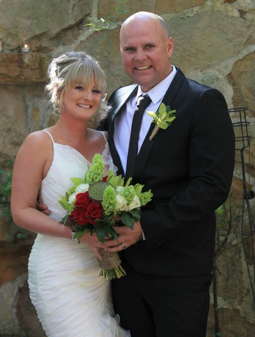 October 26: Samantha Jenkins and James Hegarty were married at Ruby’s, Mt Kembla.