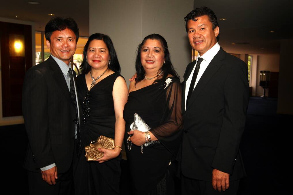Paul,  Flore,  Edwin and Cynthia Ricafuente.