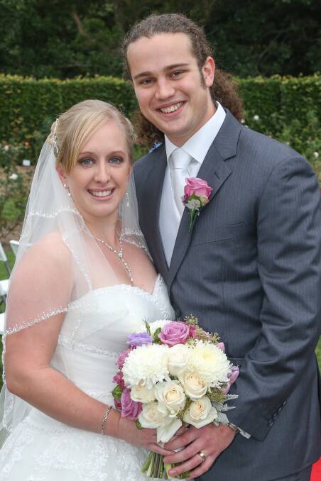 May 4: Jenna Cairney and Mitchell Smith were married at Wollongong Botanic Garden.