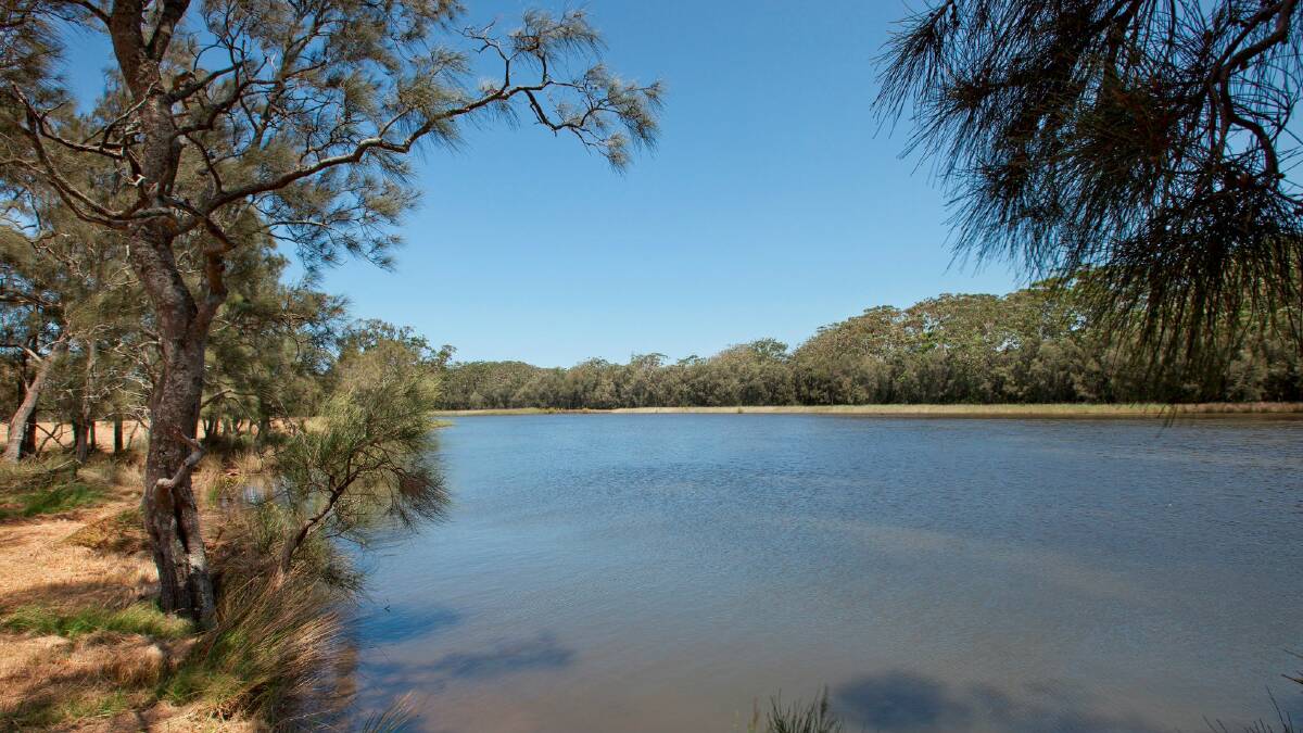 The Crooked River runs past Paringa, which will be auctioned this month.