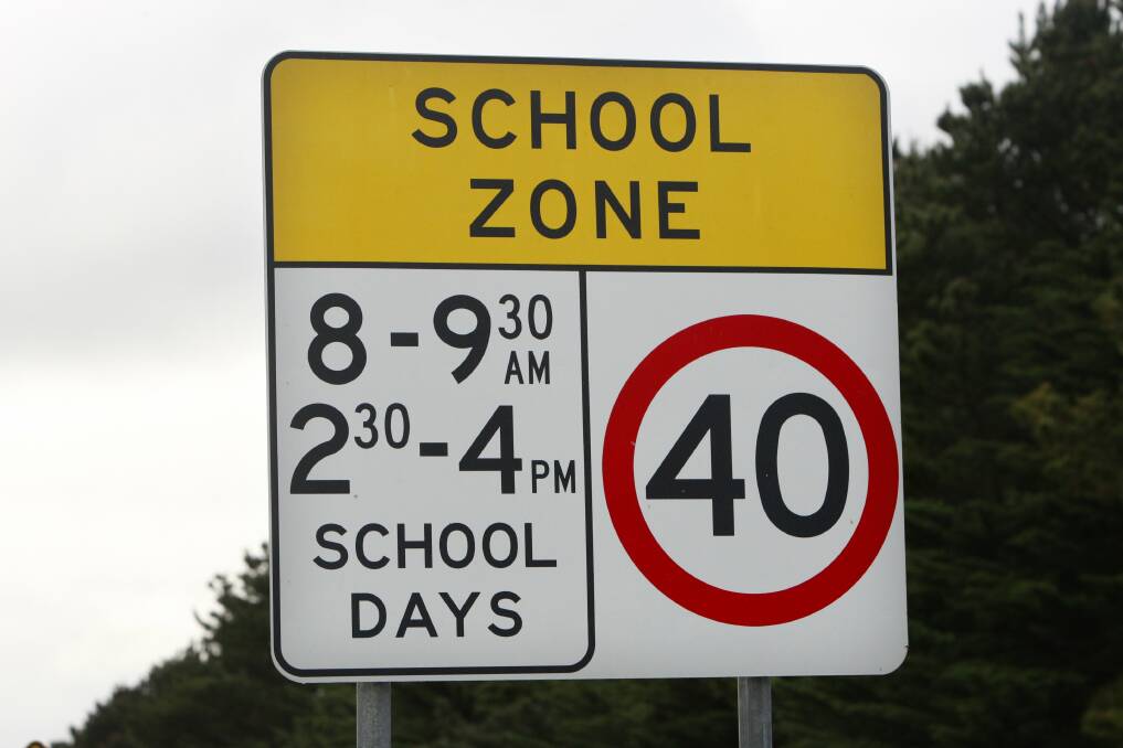 Drivers ignoring road rules in school zones