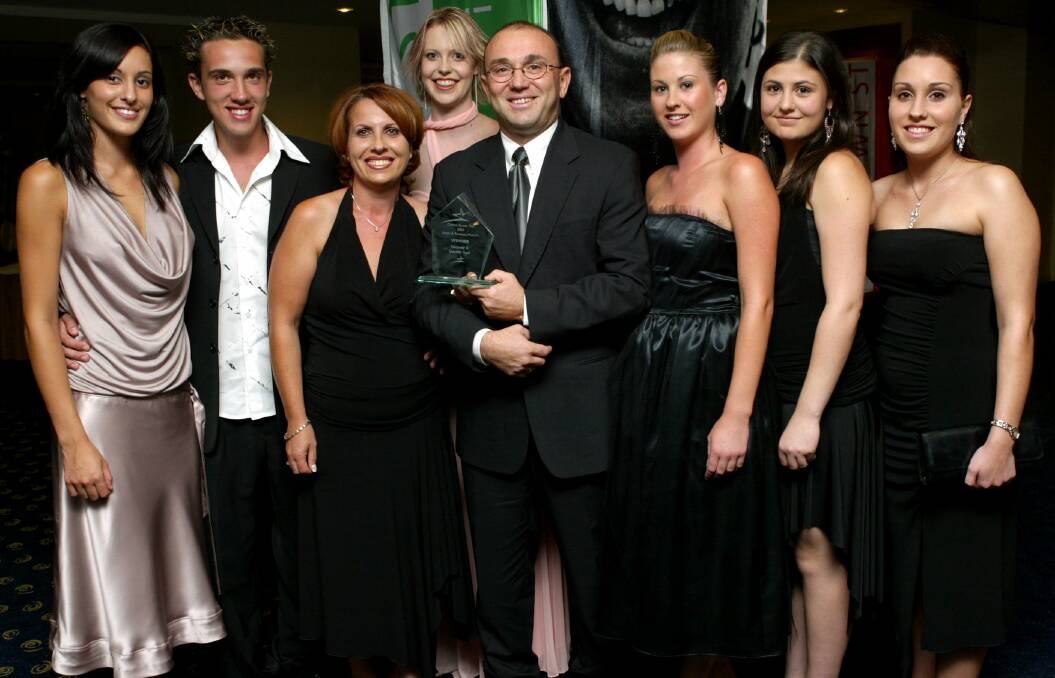 Friday was a big night for the Boost team when the store picked up three awards at the 2003 Crown Street Mall Retail Awards.