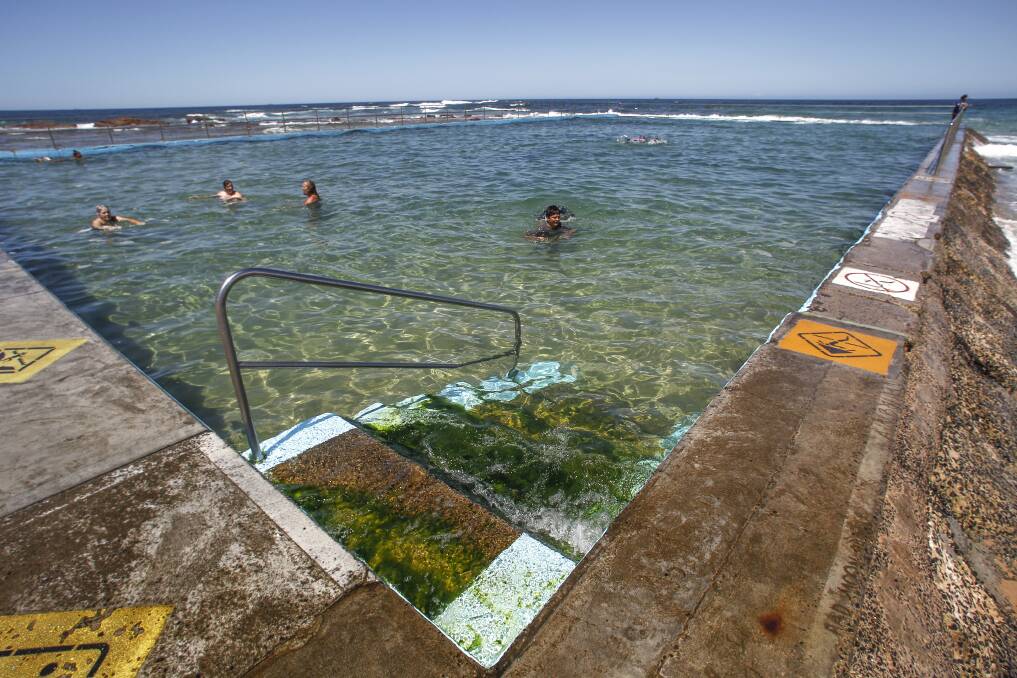 Bulli rock pool. Picture: Christopher Chan