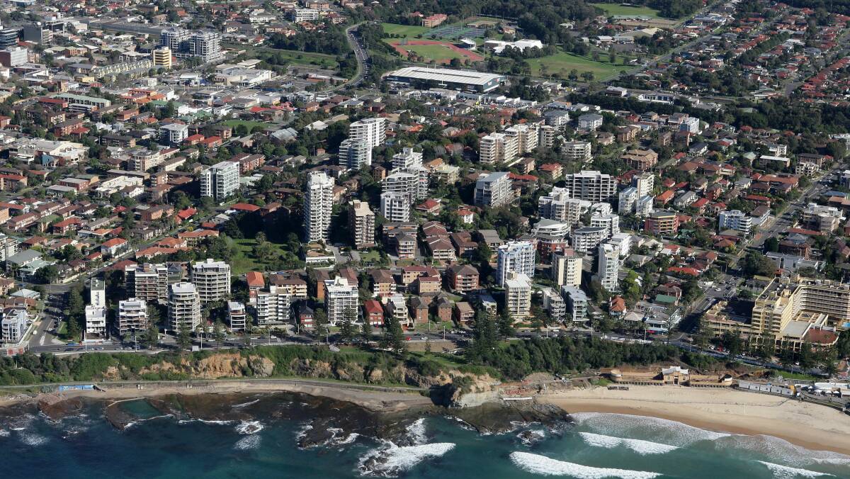 Wollongong's rental vacancy rate is slowly rising.